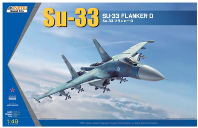 Kinetic 48062 1/48th Su-33 Flanker D