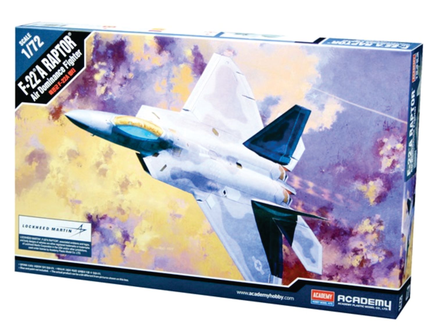 Academy 12423 1/72 F-22A