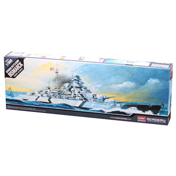 Academy 14218 1/800 Battleship Bismarck