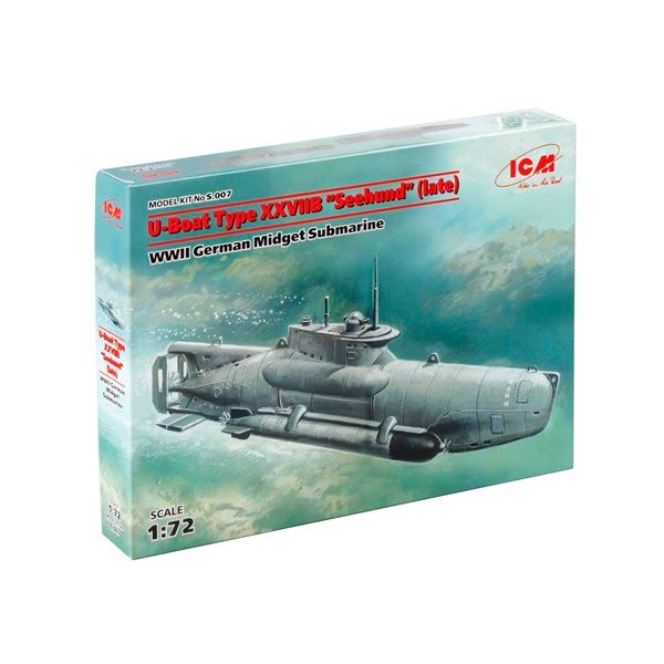 ICM S007 1/72 U-Boat Type XXVII Late