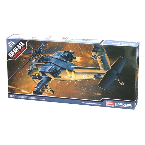 Academy 12488 1/72 AH-64A Apache Helicopter
