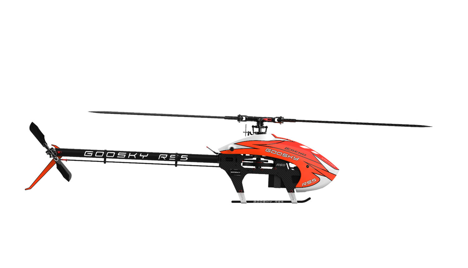 Goosky Legend RS5 Kit Orange version W/O main blade &amp; tail blade RS5