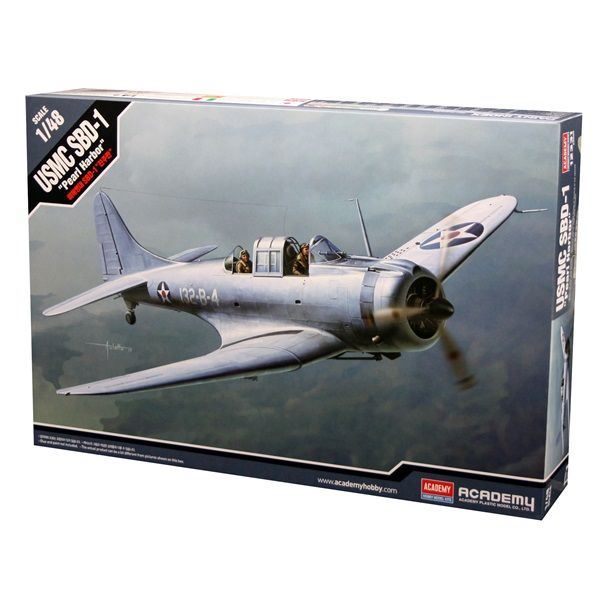 Academy 12331 1/48 USMC SBD-1 Dauntless Pearl Harbour