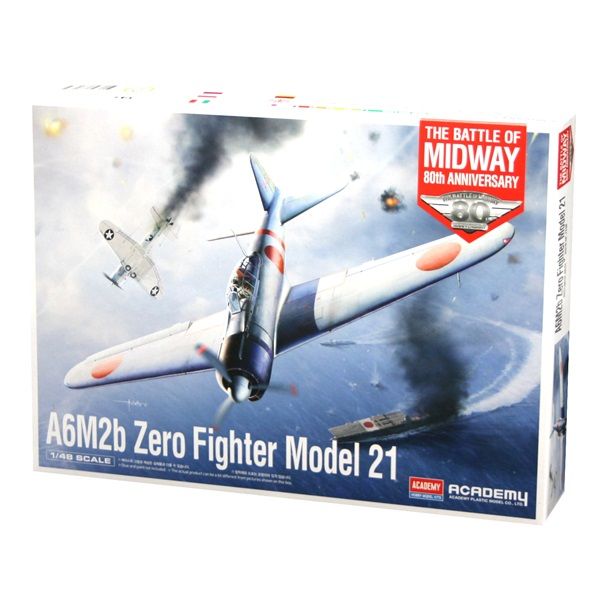 Academy 12352 1/48 A6M2B Zero Type 21 Midway