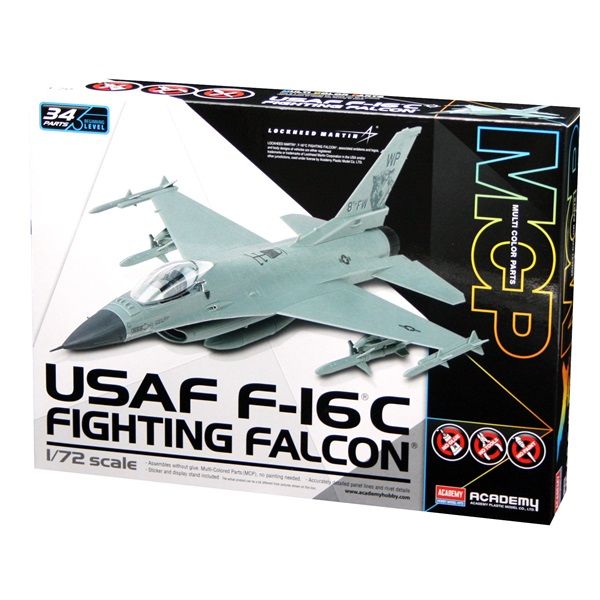 Academy 12541 1/72 F-16C