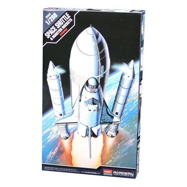 Academy 12707 1/288 Space Shuttle W/Rockets
