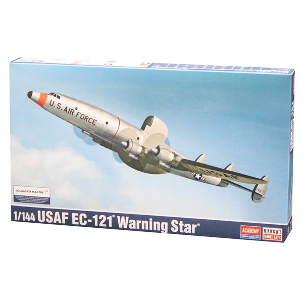 Academy 1/144 USAF EC-121 Warning Star Modellbausatz - Plastikmodell Flugzeug
