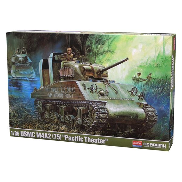 Academy 13562 1/35 M4A2 (75) Pacific Theatre