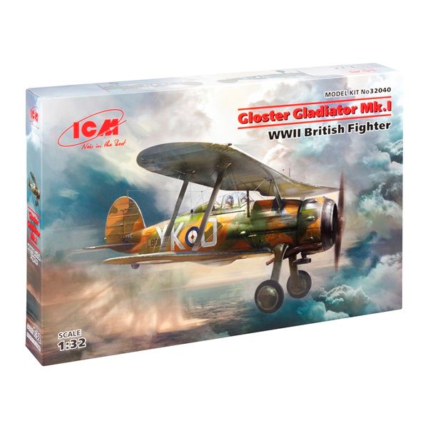 ICM 32040 1/32 Gloster Gladiator Mk.I