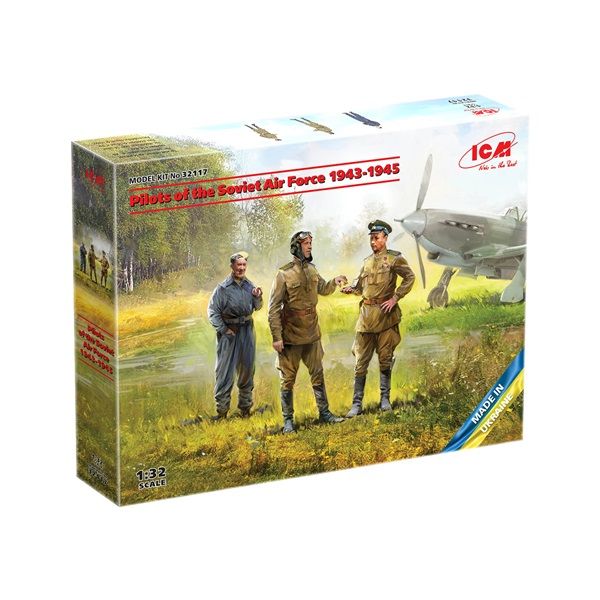 ICM 32117 1/32 Soviet Air Force Pilots 1943-1945