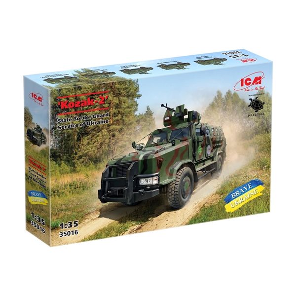 ICM 35016 1/35 Kozak-2 Ukraine Border Guard