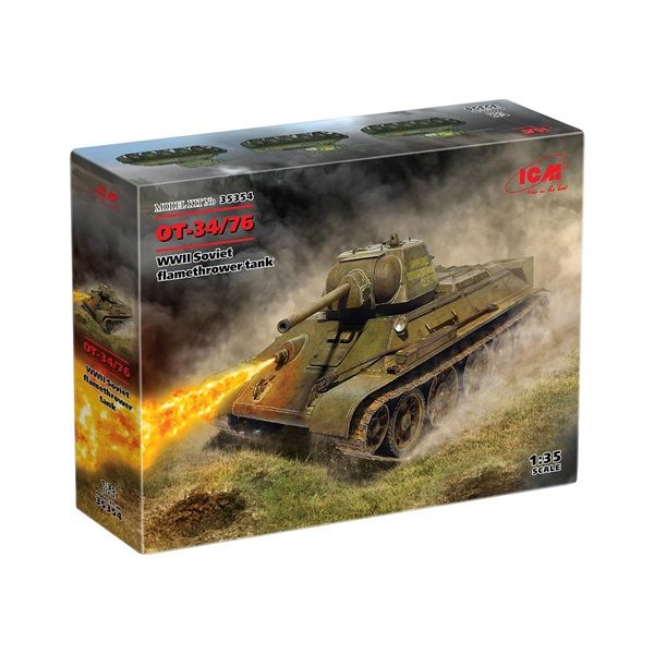ICM 35354 1/35  T-34/76 Flamethrower