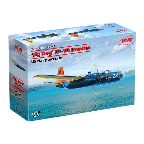 ICM 48287 1/48 Jig Dog Jd-1D Invader US Navy