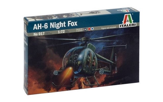 Italeri 017 1/72 AH-6 Night Fox