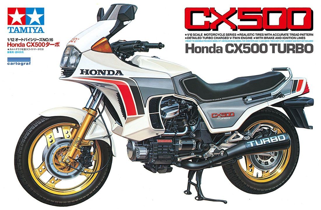 Tamiya 14016 1/12 Honda CX500 Turbo