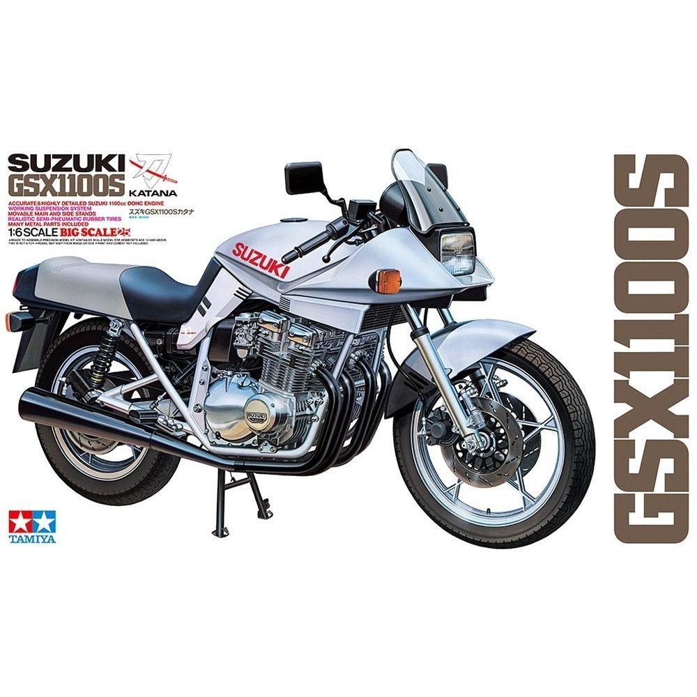 Tamiya 16025 1/6 Suzuki GSX1100S Katana