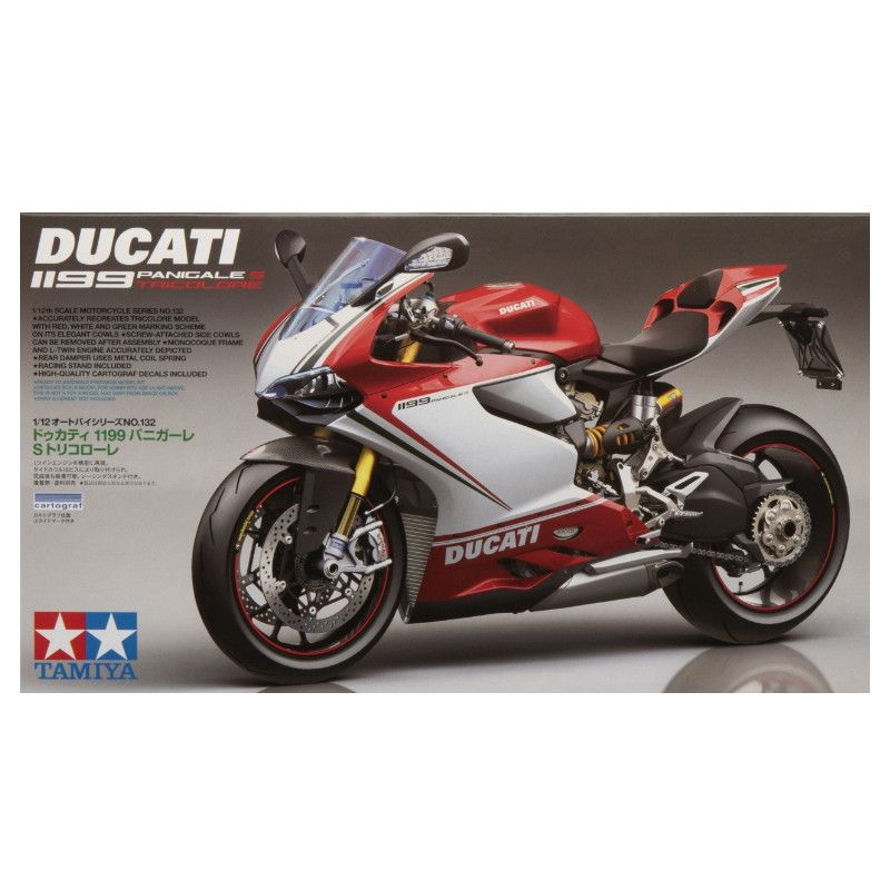 Tamiya 14132 1/12 Ducati 1199 Panigale S Tricolore