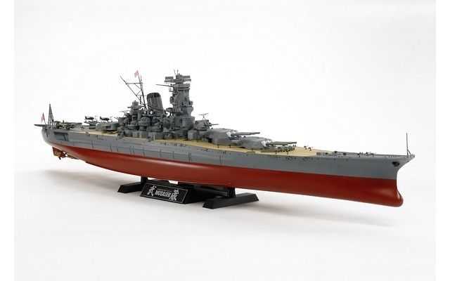 Tamiya 78031 1/350 Japanese Musashi Battleship