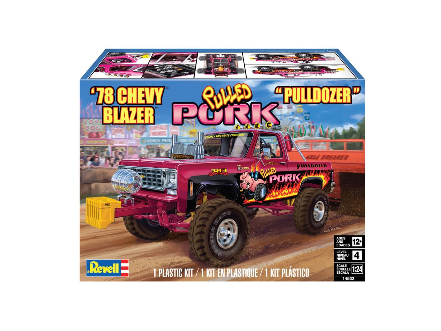 Revell 14532 1/24 1978 Chevy Blazer Pulldozer