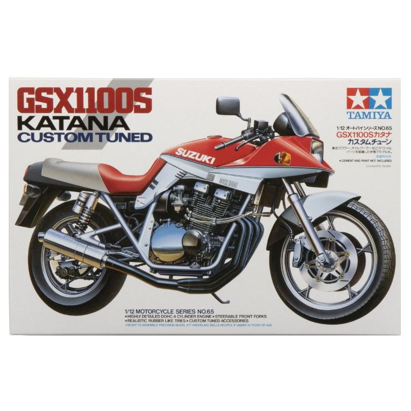 Tamiya 14065 1/12 Suzuki GSX1100S Katana Custom Tuned