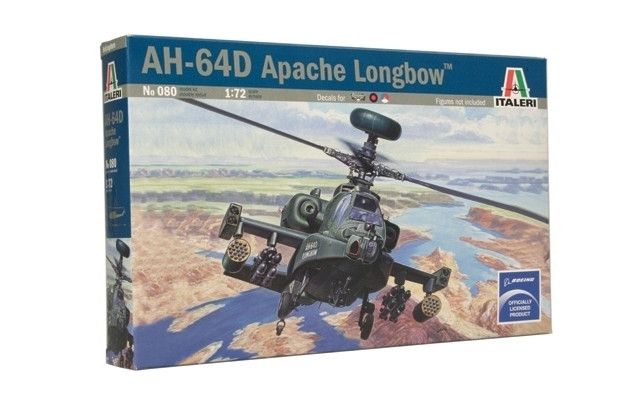 Italeri 080  1/72 AH-64 D Longbow Apache