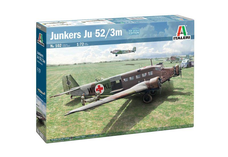 Italeri 102 1/72 Junkers JU-52