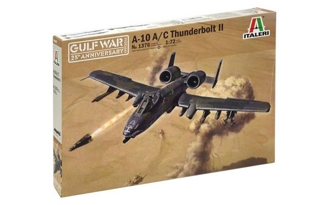 Italeri 1376 1/72 A-10 A/C Thunderbolt II - Gulf War