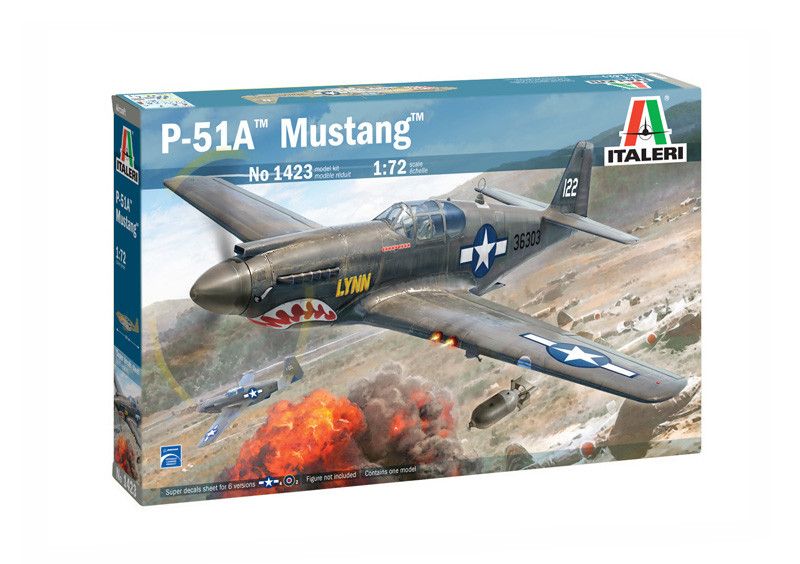 Italeri 1423 1/72 P-51A Mustang