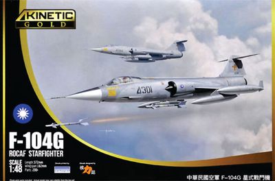Kinetic 48077 1/48 F104G Starfighter ROCAF