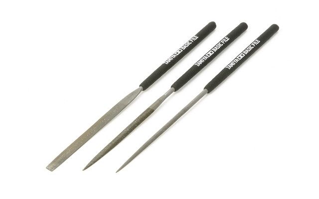 Tamiya 74104 Basic File Set Smooth Double-Cut