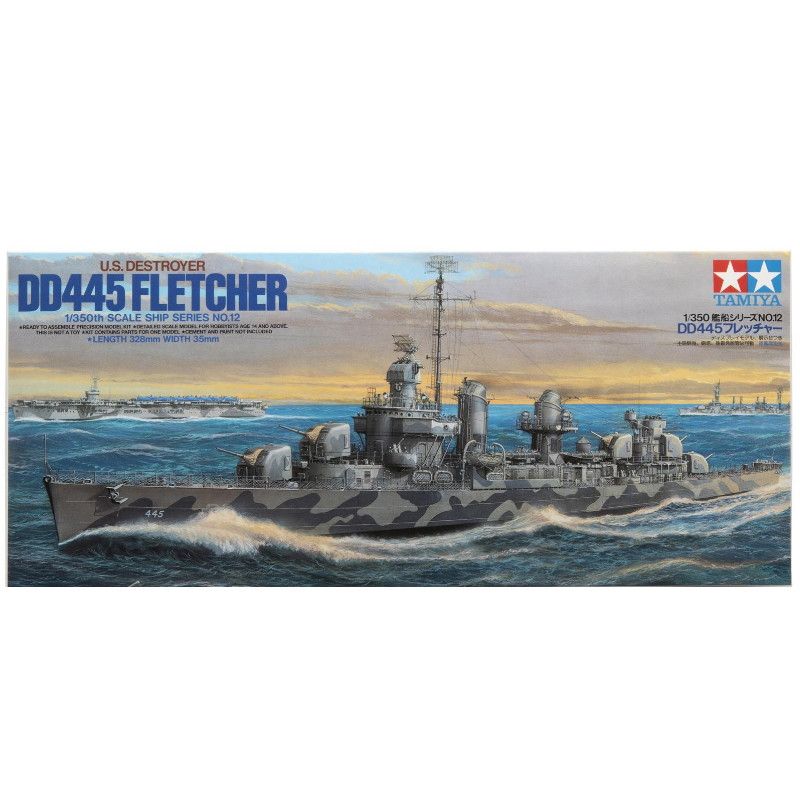 Tamiya 78012 1/350 U.S. Navy DD445 Fletcher