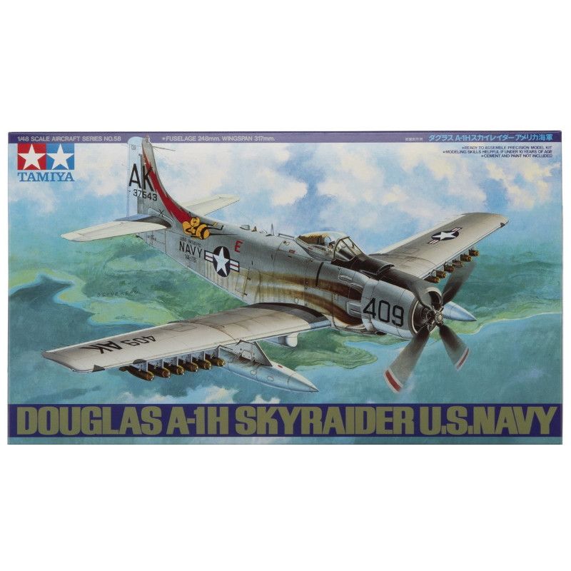 Tamiya 61058 1/48 Douglas Skyraider AD-6 (A-1H)