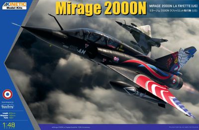Kinetic 48124 1/48 Mirage 2000N La Fayette | US Tour
