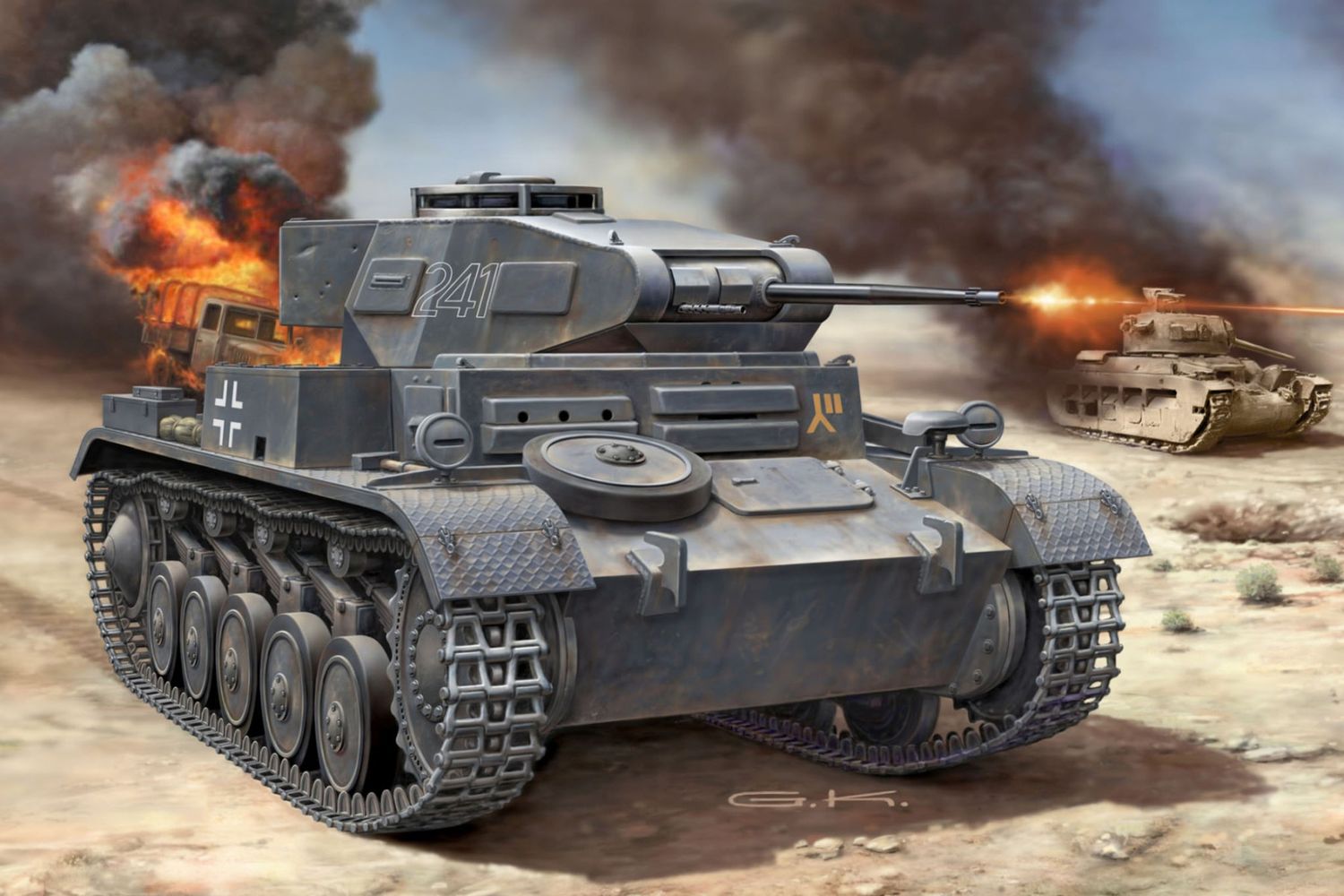 Revell 03229 1/76 PzKpfw II Ausf. F