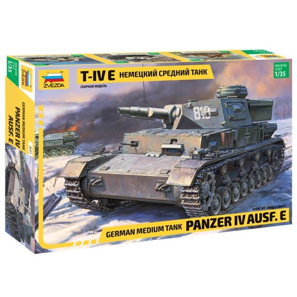 Zvezda 3641 1/35 Panzer IV Ausf.E