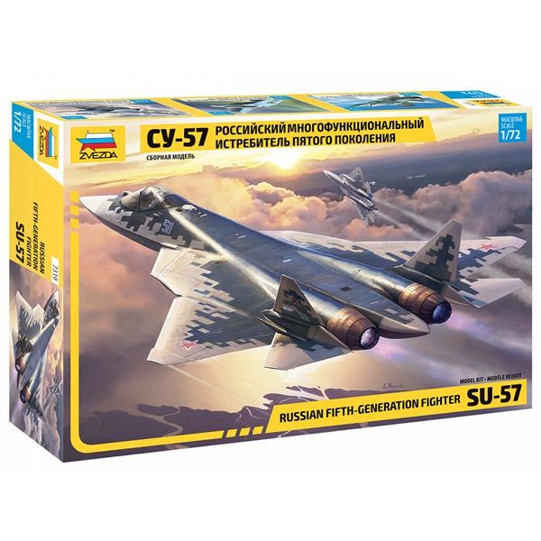 Zvezda 7319 1/72 Sukhoi SU-57 Russian Stealth Fighter