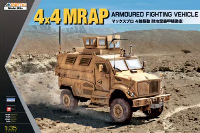 Kinetic 61011 1/35th 4 X 4 MRAP Armoured Fighting Vehicle