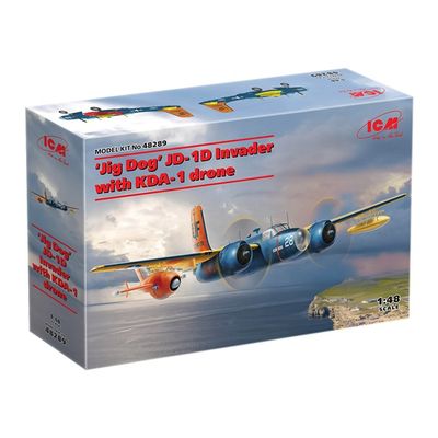 ICM 48289 1/48 Jig Dog JD-1D Invader W/KDA-1 Drone