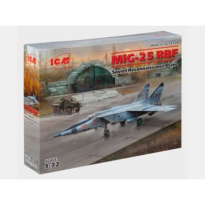 ICM 72174 1/72 Mig-25 RBF Recon Plane