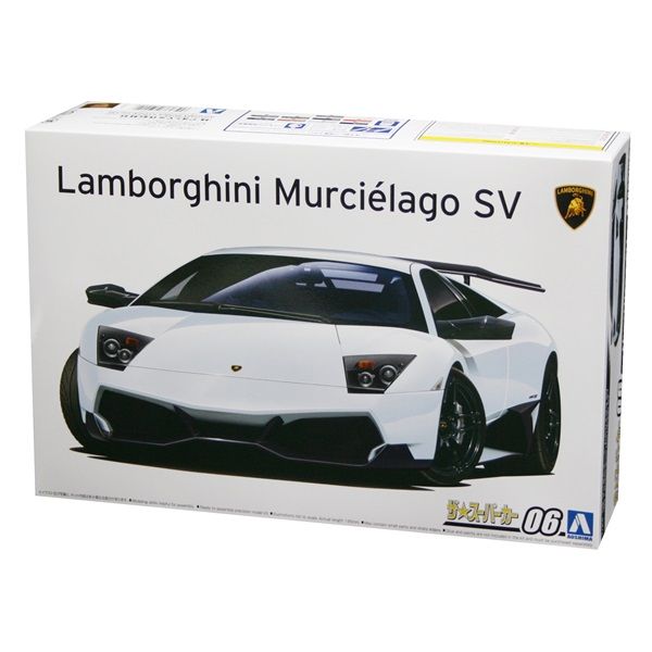 Aoshima 05901 1/24 Murcielago Lp670-5 Sv 2007