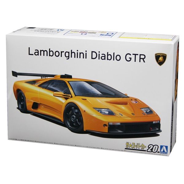 Aoshima 06446 1/24 Lamborghini Diablo GTR