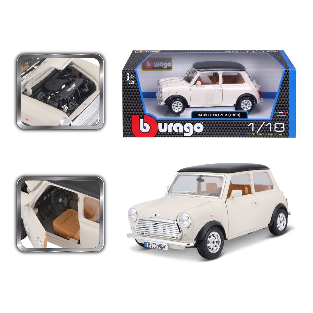 Bburago 1/18 Mini Cooper 1969
