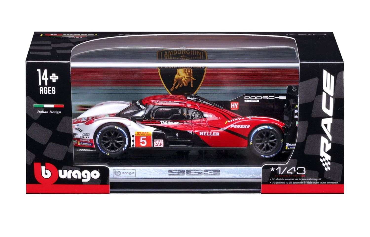 Bburago 1/43 Porsche 963