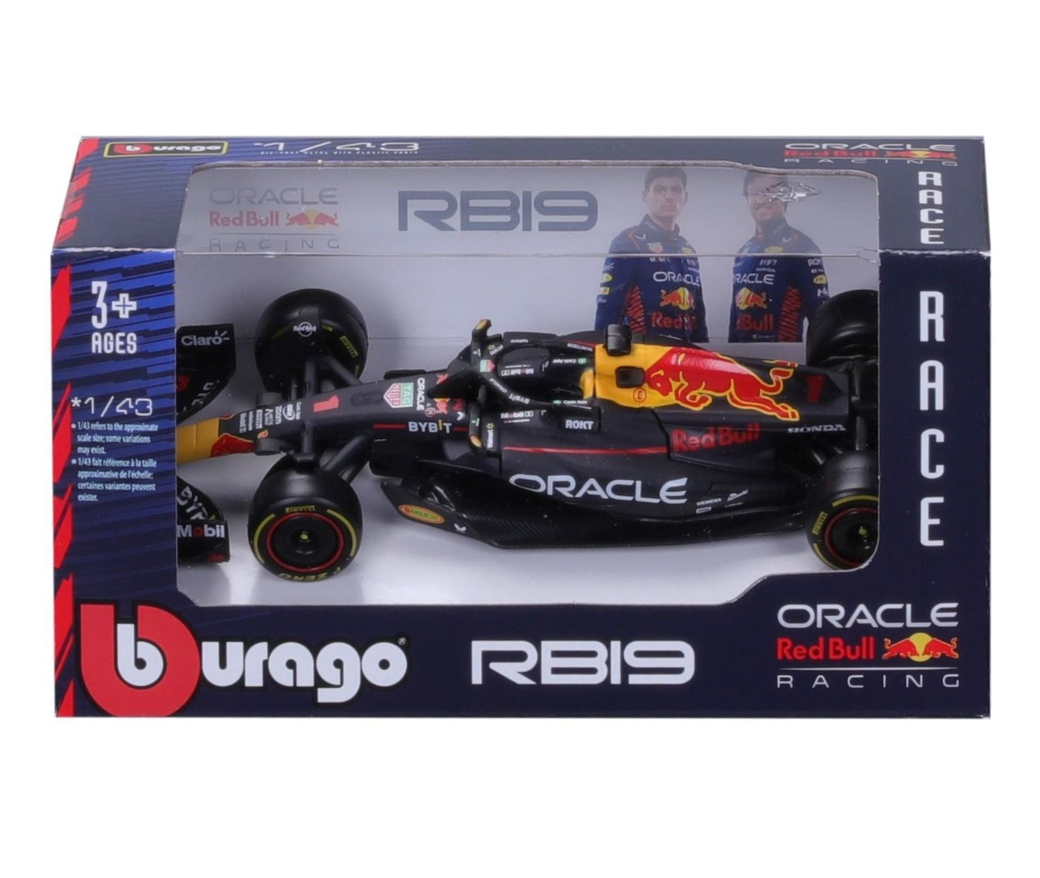 Bburago 1/43 Red Bull F1 RB19 2023 (Assorted Drivers)