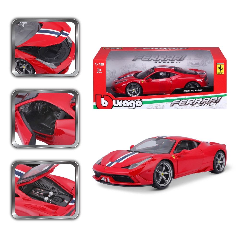 Bburago 1/18 Ferrari 458 Speciale