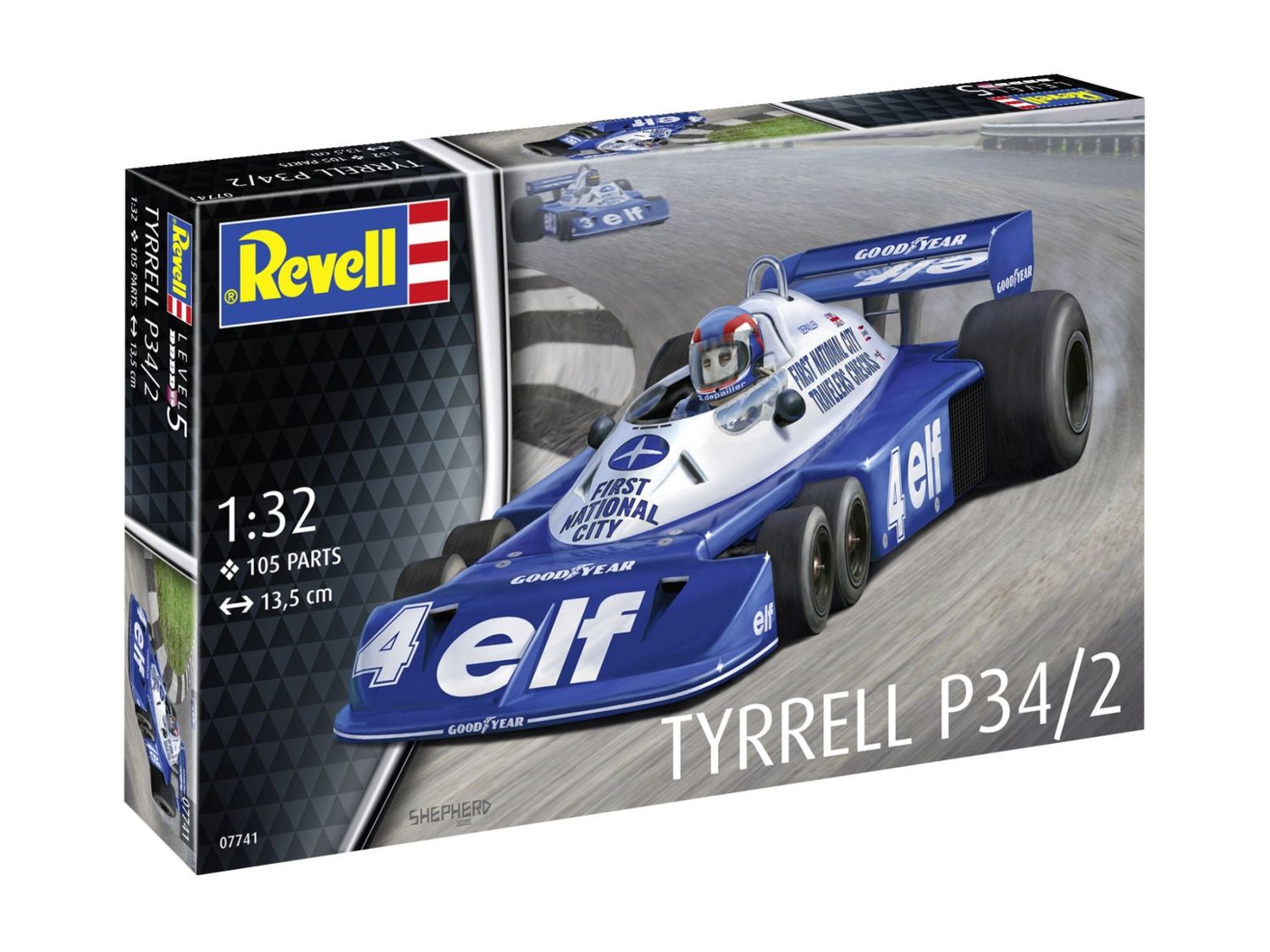 Revell 07741 1/32 Tyrrell P34/2 6-Wheeler