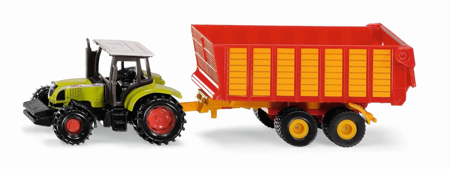 Siku Claas 597 ATZ with Silage Trailer