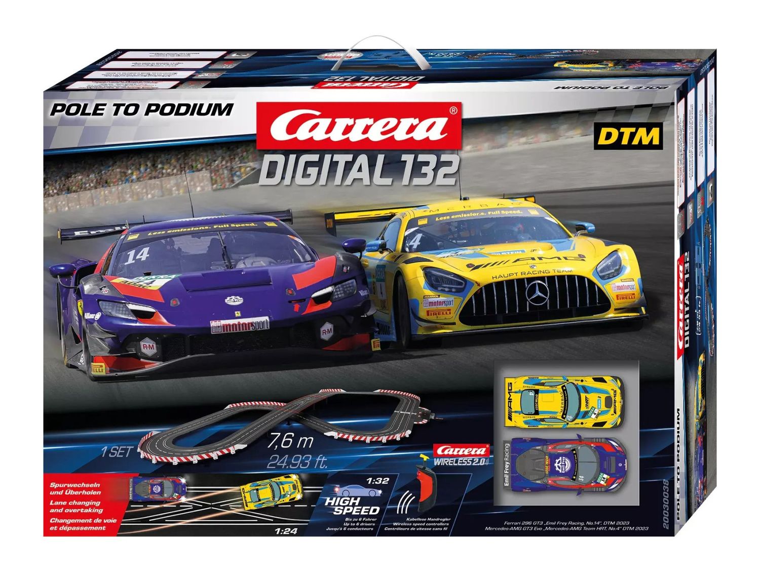 Carrera DIGITAL 1/32 - Pole to Podium 7.6m Set