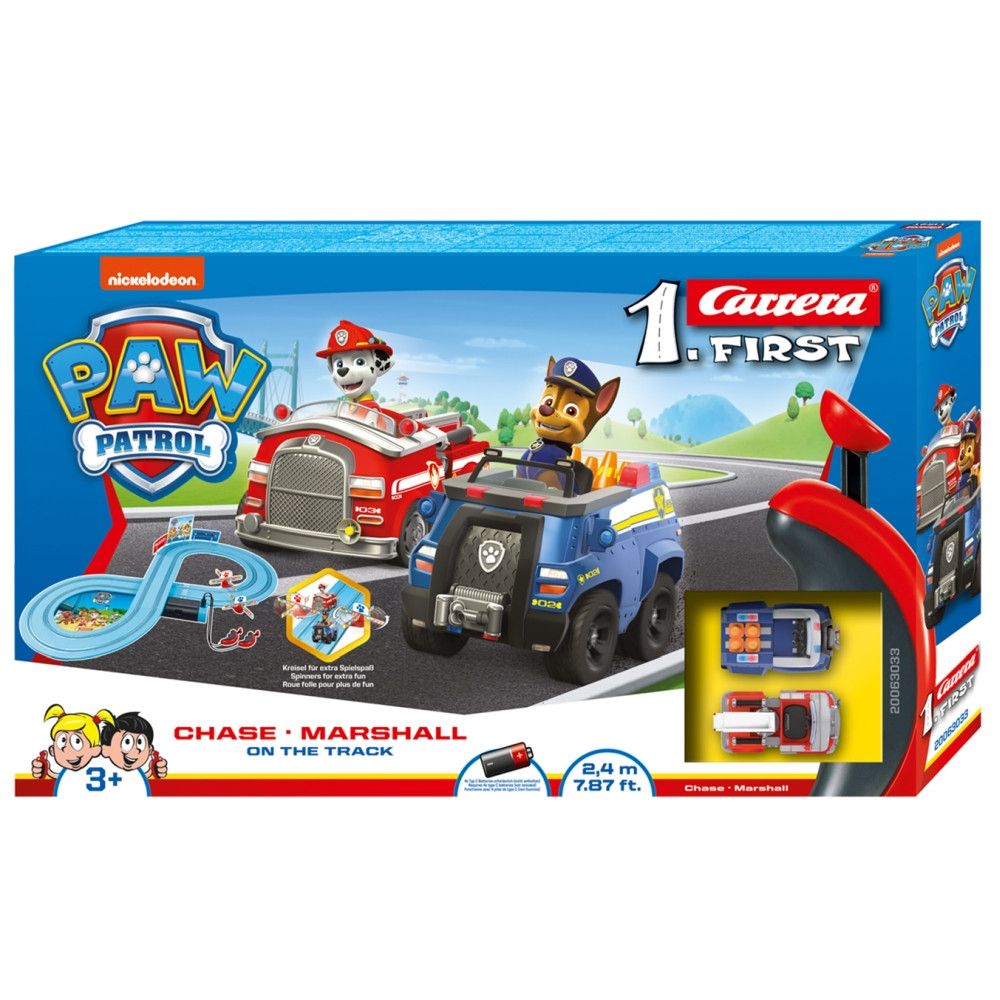 Carrera First Paw Patrol - On the Track Set 2.4m Battery-powered
