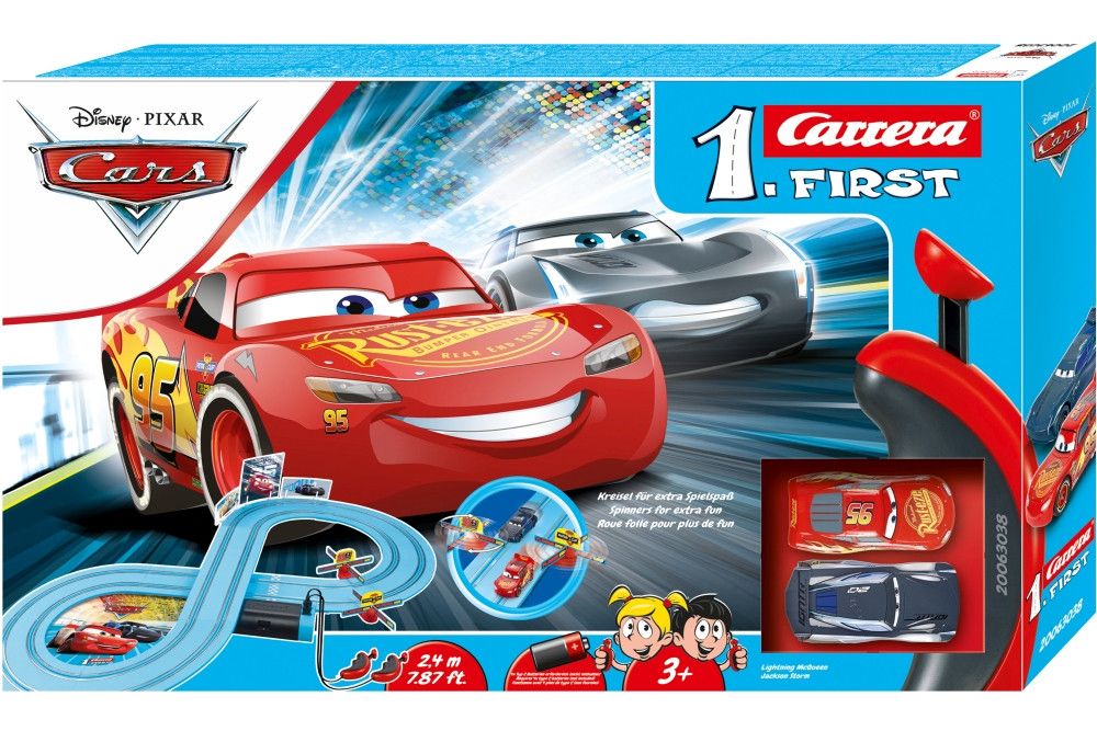 Carrera First Disney/Pixar Cars - Power Duell Set 2.4m Battery-powered